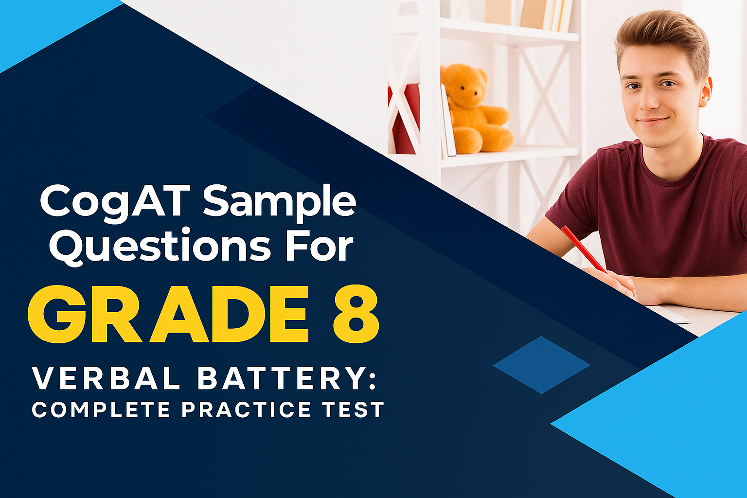 Sample questions for CogAT Grade 8