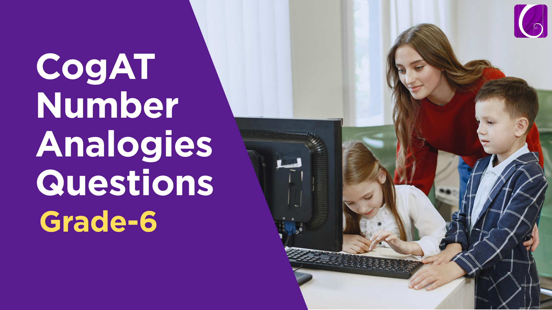 Cogat Grade 6 Number analogies questions