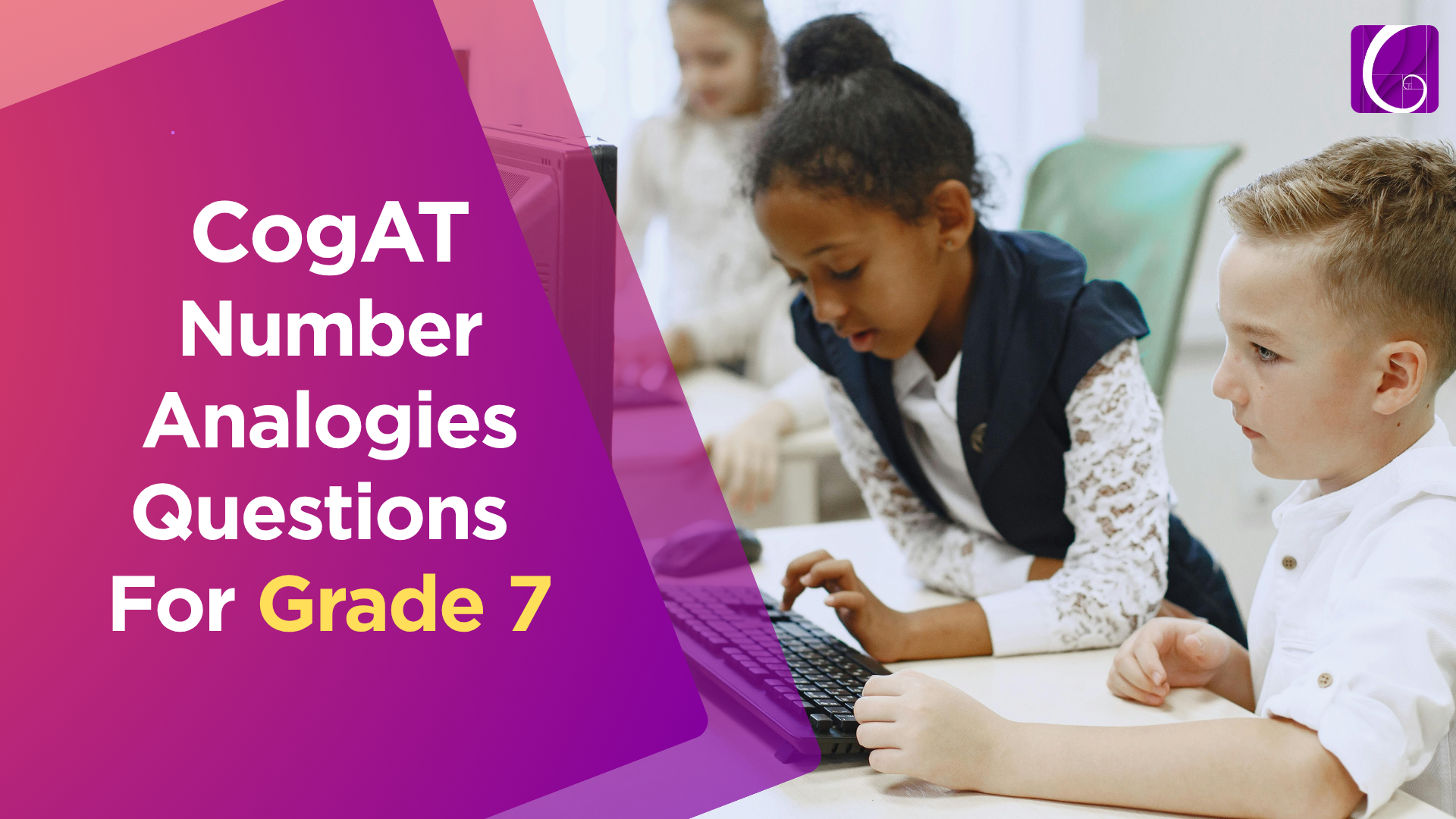 Cogat Number Analogies grade 7 questions