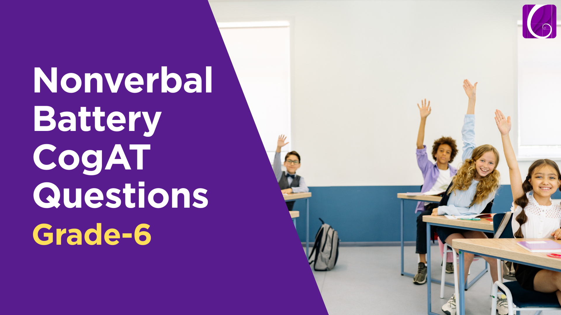 Grade 6 nonverbal questions