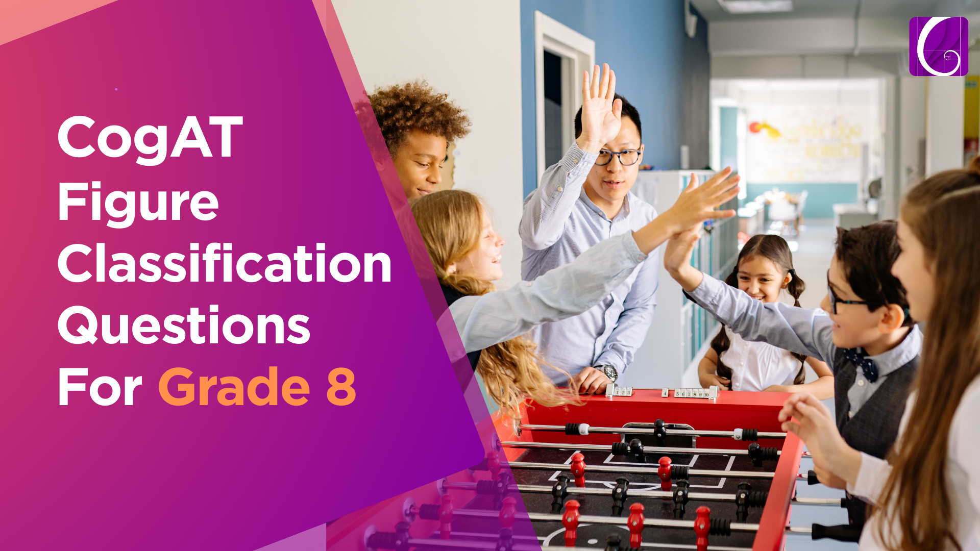 Cogat Grade 8 figure classification questions