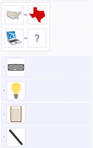 CogAT non-verbal practice questions for kindergarten, grade 1 & grade 2