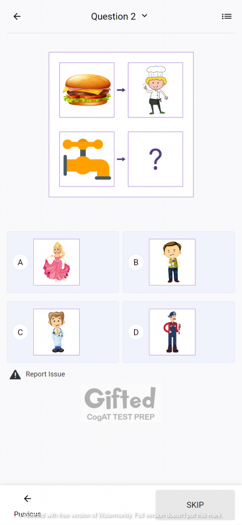 cognitive abilities test
