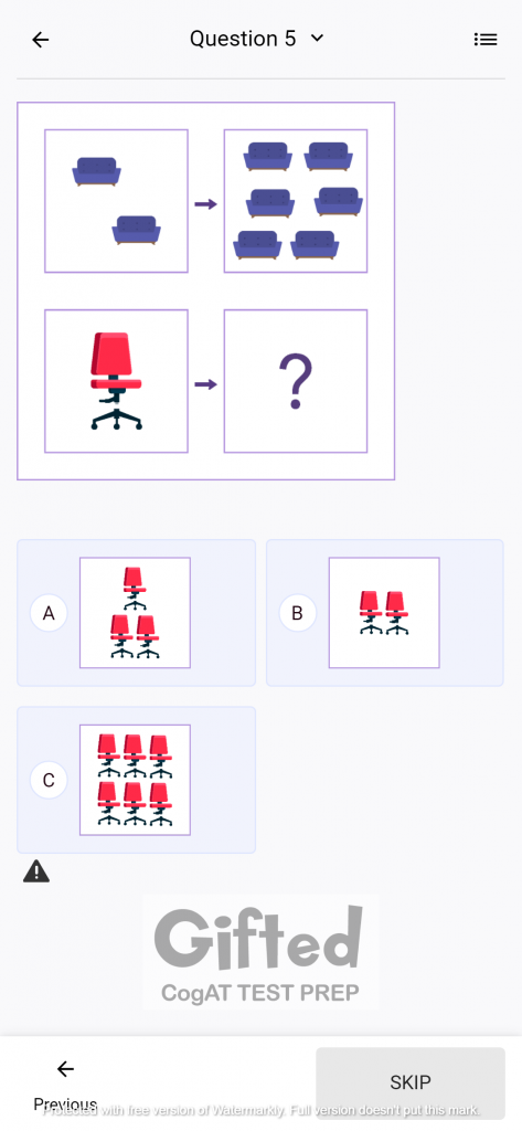 Quantitative Grade 1 cogat test online