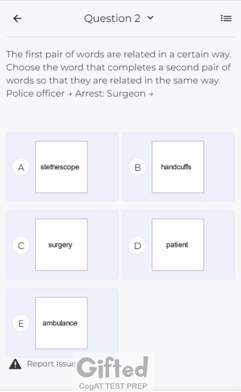 Gifted test prep app Grade 5 questions for your child better future