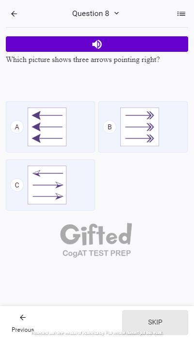 Free Gifted Sentence Completion (Verbal Battery)