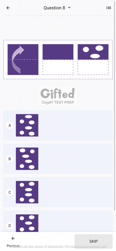 CogAT screening test