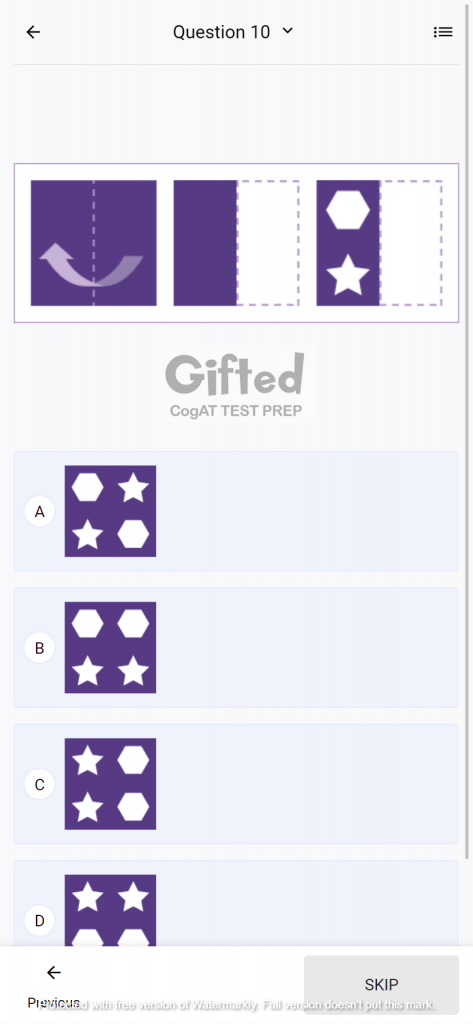 cogat gifted nonverbal