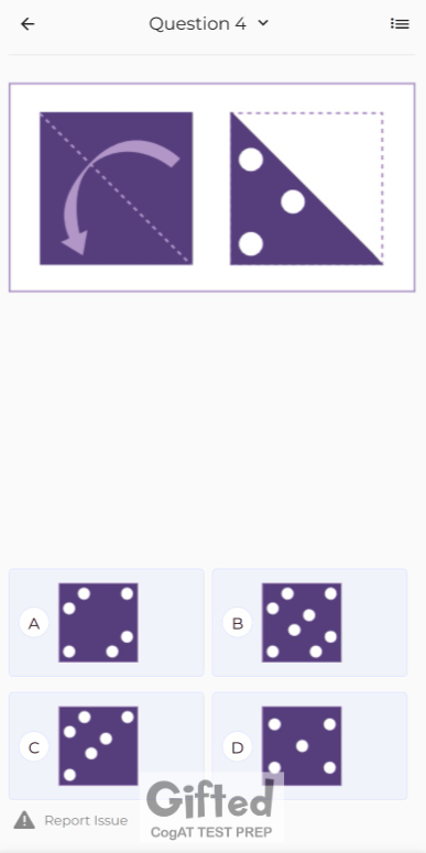 Paper folding worked solution and explanation