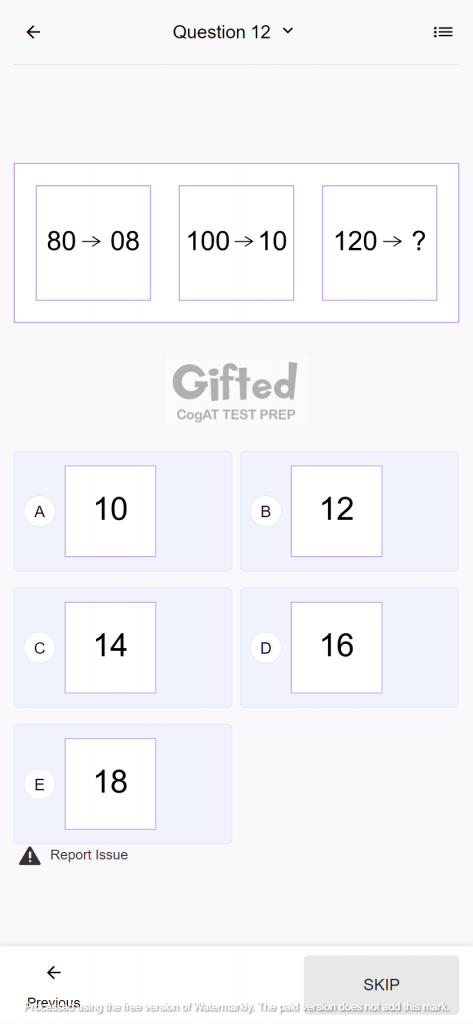 verbal reasoning