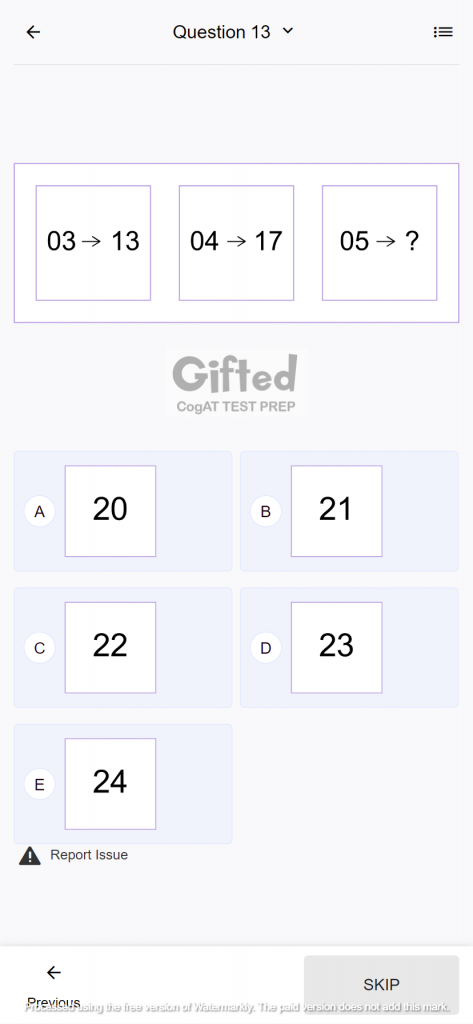 gifted grade 5