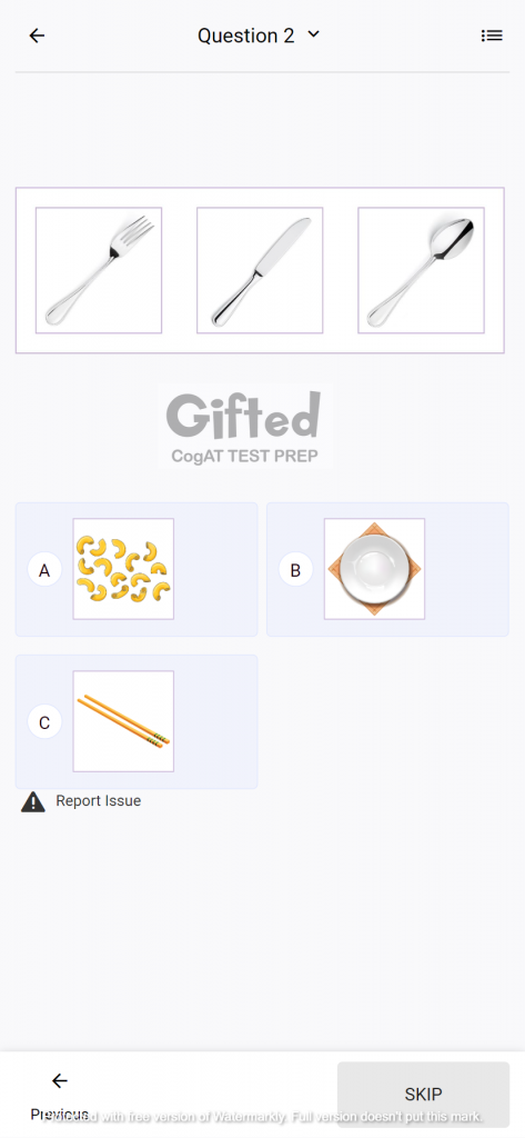 cognitive abilities test