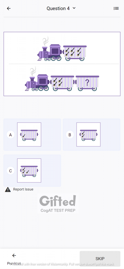 Cogat practice test