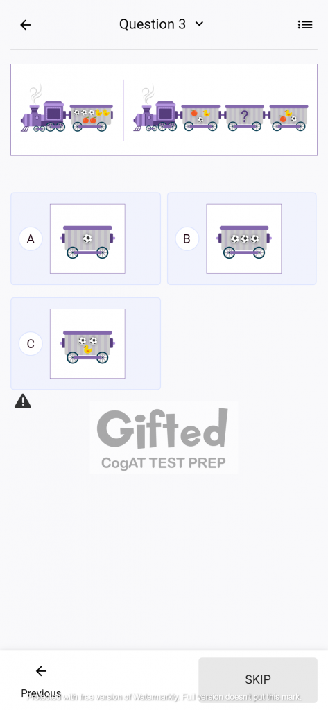 Cogat Number Puzzles Kindergarten Free Worksheets