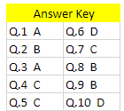 Cogat grade 1 practice test answer key