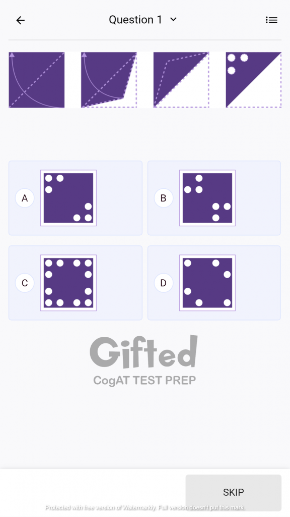 Second Grade CogAT Practice Test