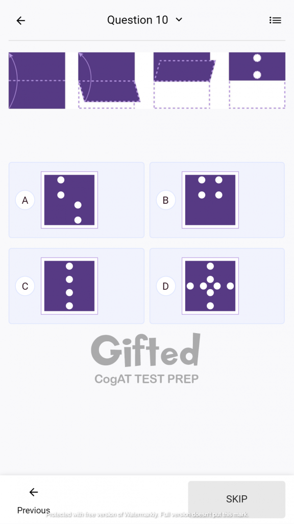 Second Grade CogAT Test Prep
