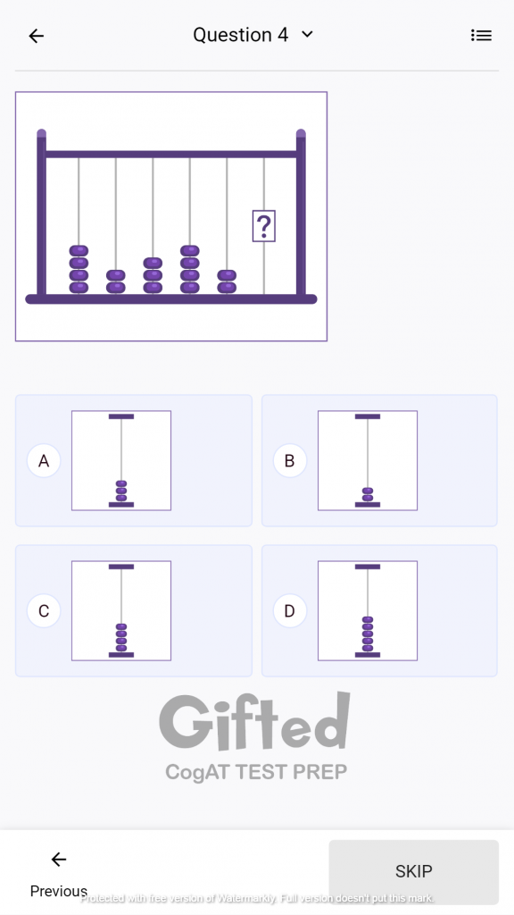 CogAT Grade 2 Free Quantiatative Practice Test