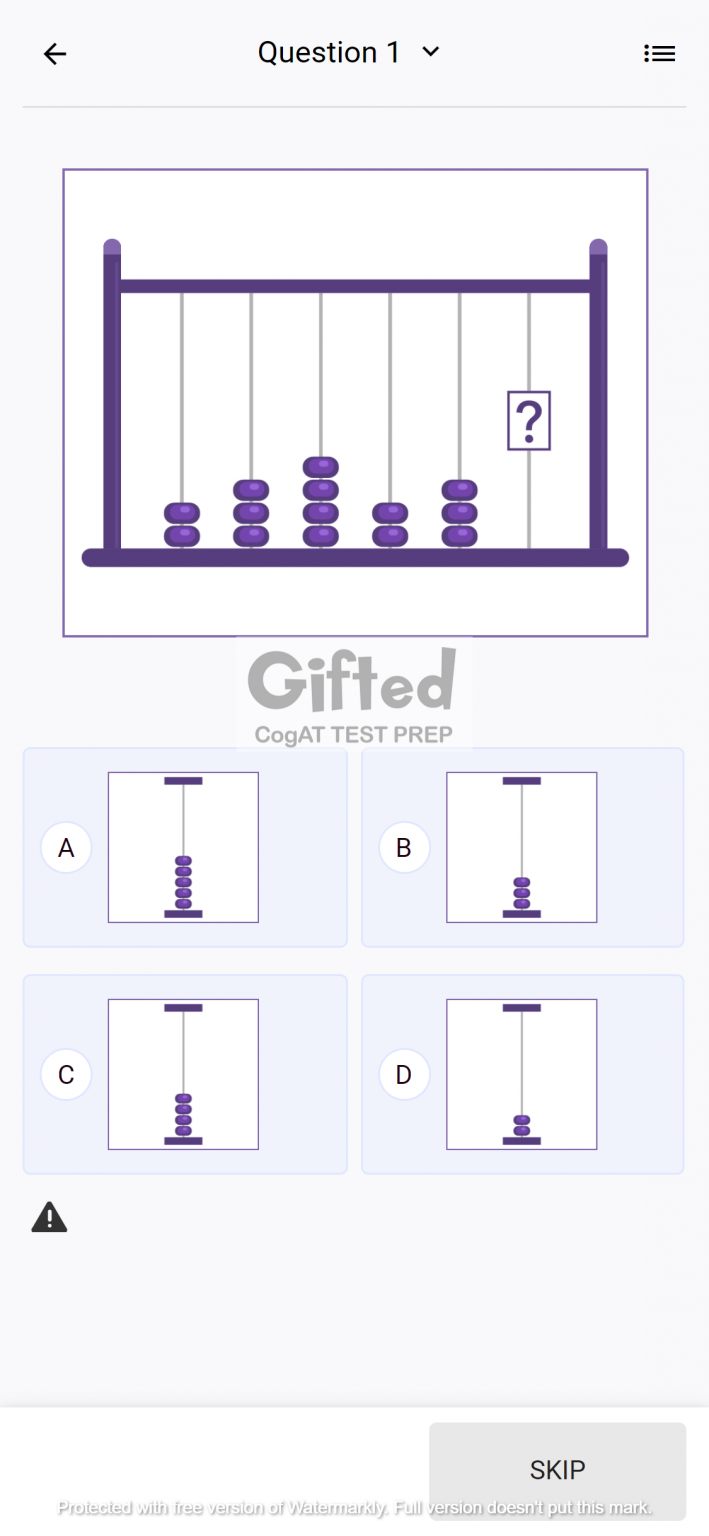 Free cogat test sample questions for grade 2 by gifted