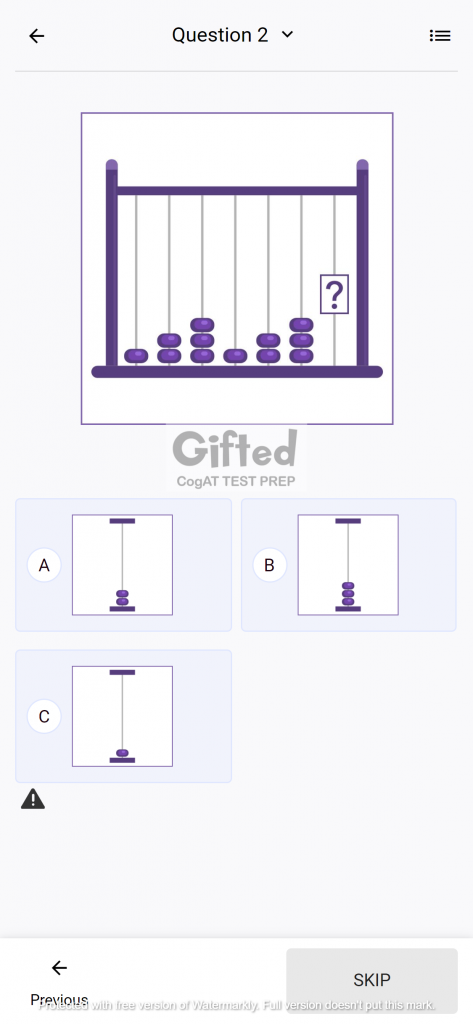 Cogat Number Series Kindergarten Free Worksheets