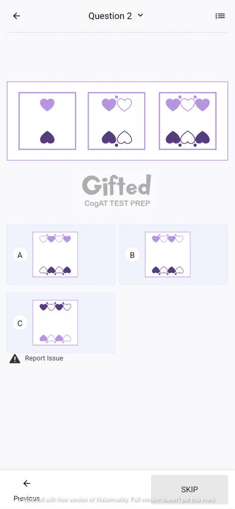 Cogat test prep grade 2