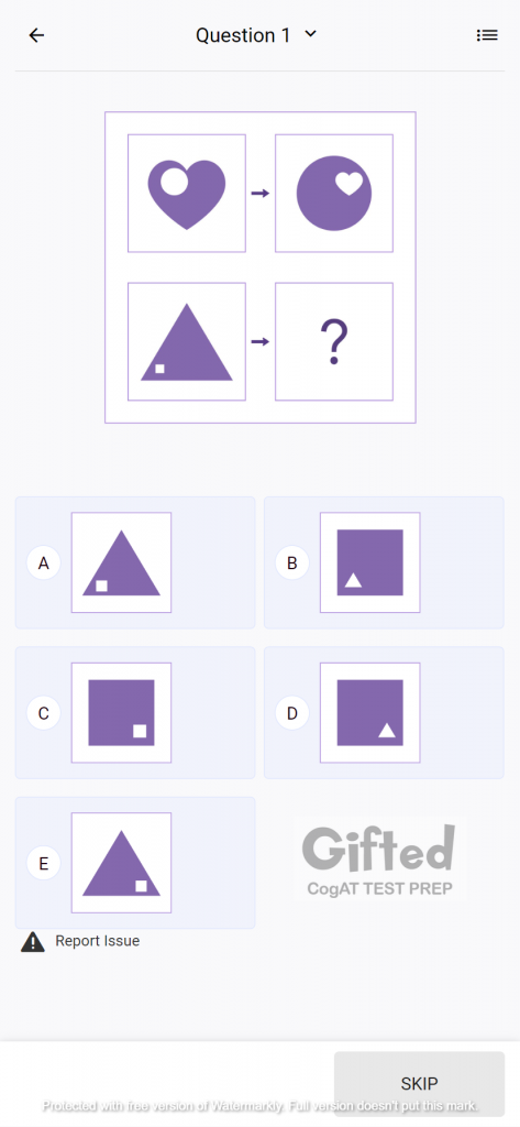 cognitive abilities test