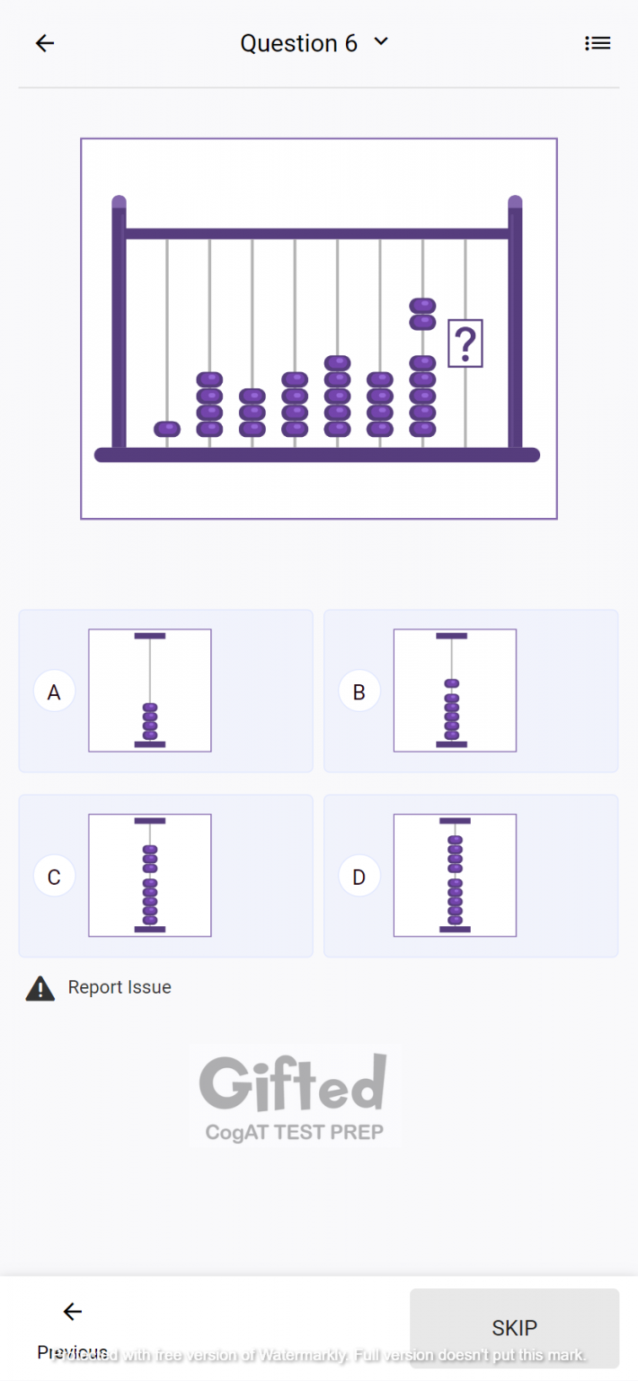 Gifted practice test and sample questions cogat prep