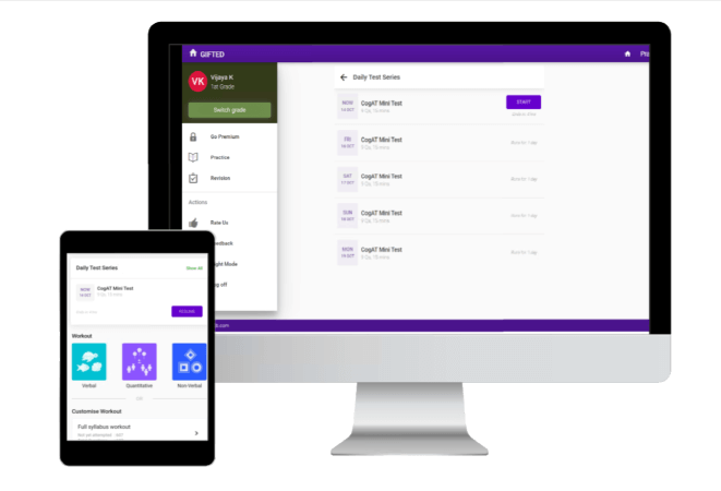 CogAT, OLSAT, CCAT & NNAT Practice Questions for Kindergarten to grade 8
